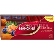 Чай Майский 25 пакетов Черника-облепиха