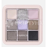Тени для век Farres 9 цветов VARIETY MAKEUP т.01