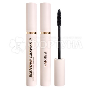Тушь Farres Slender Lashes с эффектом объема Черная
