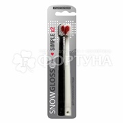 Зубная щетка Snow Gloss Simple Средней жесткости 2 шт