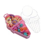 Набор детских резинок и крабиков BY Русские супергерои в футляре, полиэстер, пластик