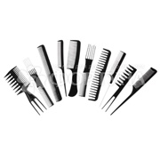 Набор ЮНИLOOK расчесок-гребней 10шт