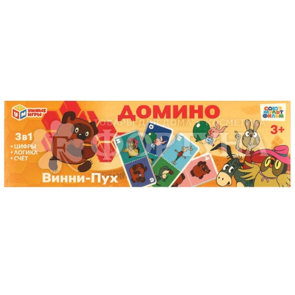 Игра Домино Союзмультфильм. Винни-Пух