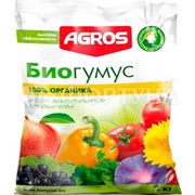 Удобрение Agros 2 кг Биогумус