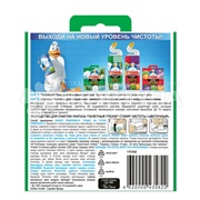 Чистящее средство Туалетный утенок 6 шт стикер чистоты Цветочный