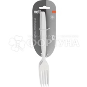 Вилка VETTA 6 шт столовая Тренто на блистере