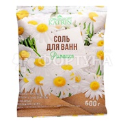 Соль для ванны 500 г Ромашка в пакете