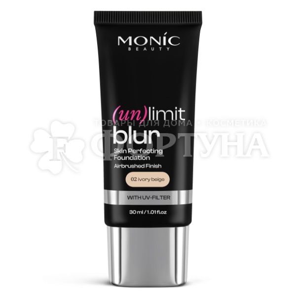 Тональная основа Monic выравнивающая т.02 IVORY BEIGE 