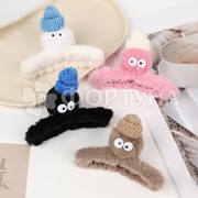 Крабик для волос Farres 1 шт Шапочка меховой в ассортименте