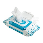 Салфетки влажные AMFA 60 шт Medical Антибактиральные клапан