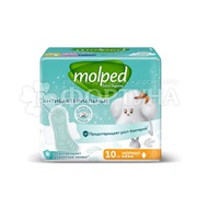 Прокладки MOLPED 10 шт Normal Антибактериальные критические