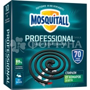 Спираль Mosquitall 10 шт от комаров Профессиональная защита