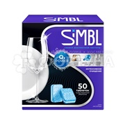 Таблетки для посудомоечных машин SIMBL 50 шт Сила Кислорода