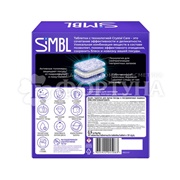 Таблетки для посудомоечных машин SIMBL 50 шт Кристальная Забота