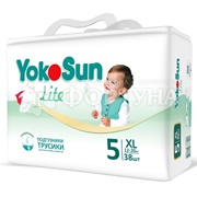 Трусики Yokosun Lite 38 шт XL (12-20кг)