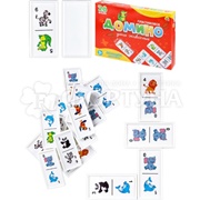 Игра Домино большое Дикие животные