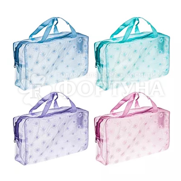 Косметичка Beautella банная с ручками 21*8*14см микс расцветок