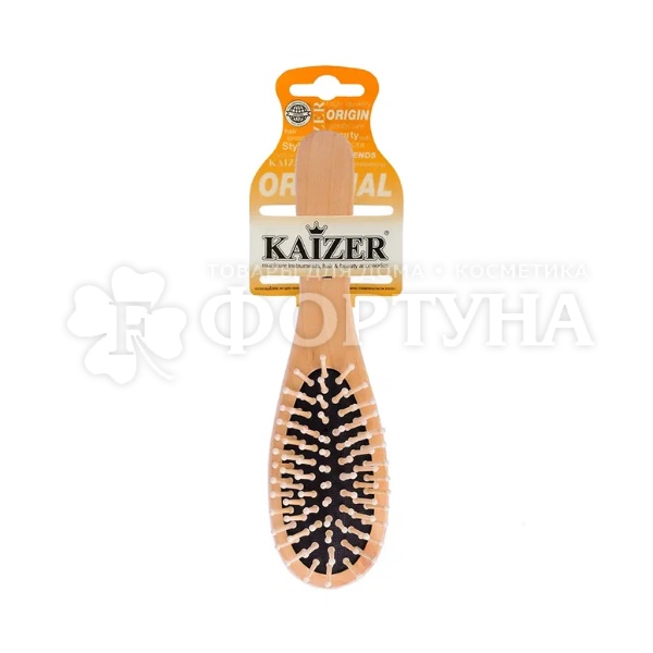 Расческа Kaizer массажная деревянная