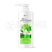 Шампунь-бальзам Milana 1000 мл 2 в 1 с маслом кокоса