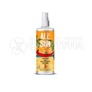 Масло ALLSUN 150 мл Для быстрого загара SPF 3