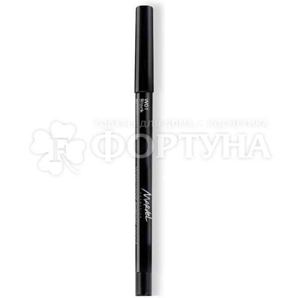 Карандаш для глаз Marvel Cosmetics Водостойкий т.W01 Черный
