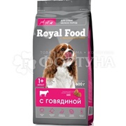 Корм Royl Food 600 г д/собак мел.пород с гов.