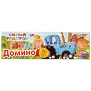 Игра Домино Синий трактор 3в1 298479