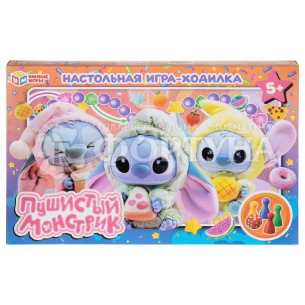Игра-ходилка Пушистый монстрик 409153