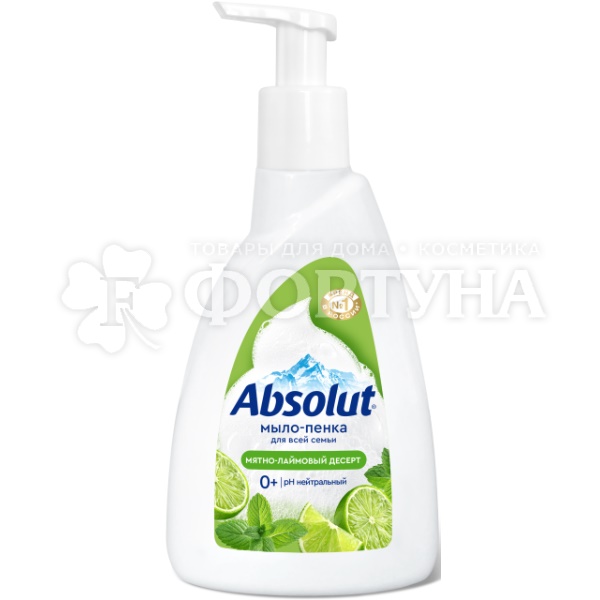 Жидкое мыло-пенка Absolut 500 г Лаймовый десерт