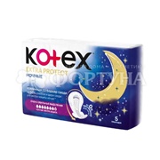 Прокладки Kotex Extra Protect 5 шт Ночные критические