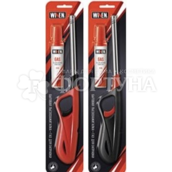 Зажигалка бытовая ТМ Wisen WB-3 Handy+GAS 18ml (ассортименте)