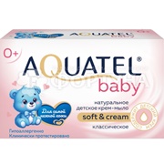 Туалетное мыло AQUATEL Baby 90 г Классическое