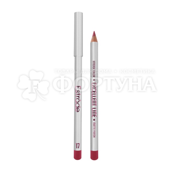 Карандаш для губ Estrade EXCELLENT LINE т.17 кораллово-розовый