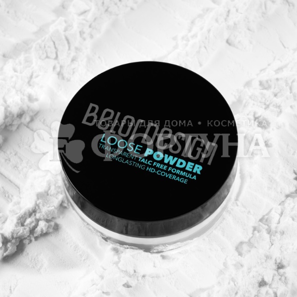 Пудра рассыпчатая Belor Design для лица т.1 универсальный