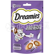 Лакомство Dreamies 60 г Молочный коктель