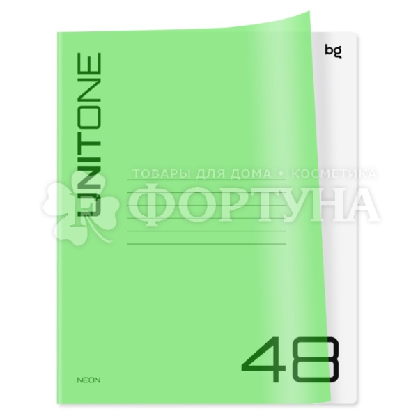 Тетрадь BG 48 л Neon салатовый