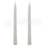 Набор свечей Волшебная страна 2 шт белые