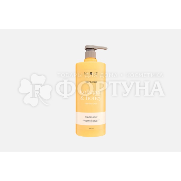 Кондиционер для волос MIXIT Hair Expert 1 л Бессиликоновый с коллагеном и медом