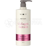 Кондиционер для волос MIXIT Hair Expert 1 л Ламинирующий с коллагеном и кератином
