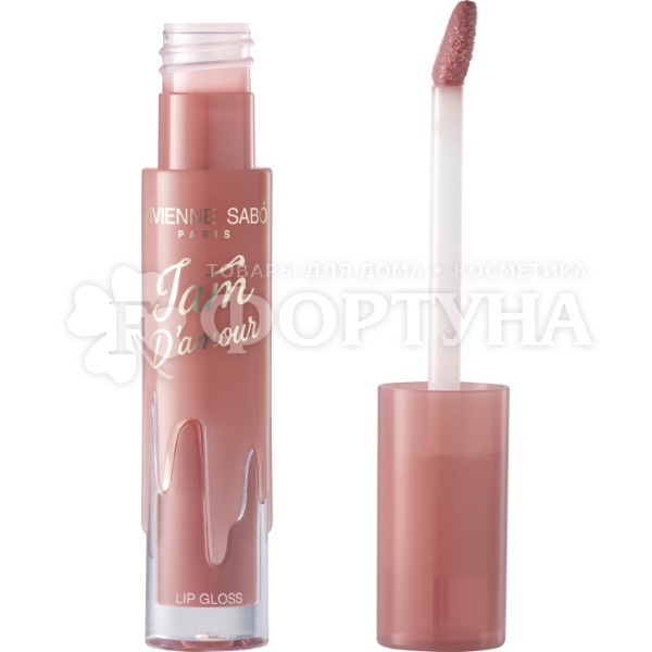 Блеск для губ Vivienne Sabo Jam d'Amour тон 07 пыльно-розовый