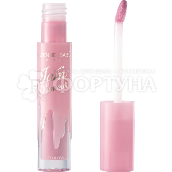 Блеск для губ Vivienne Sabo Jam d'Amour тон 12 нежно-розовый