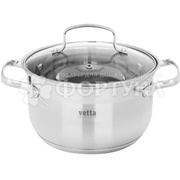 Кастрюля VETTA 3.5 л Берн 20*12см индукция