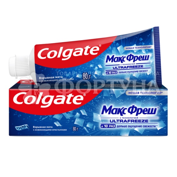 Зубная паста Colgate 80 г Макс Фреш Взрывная мята
