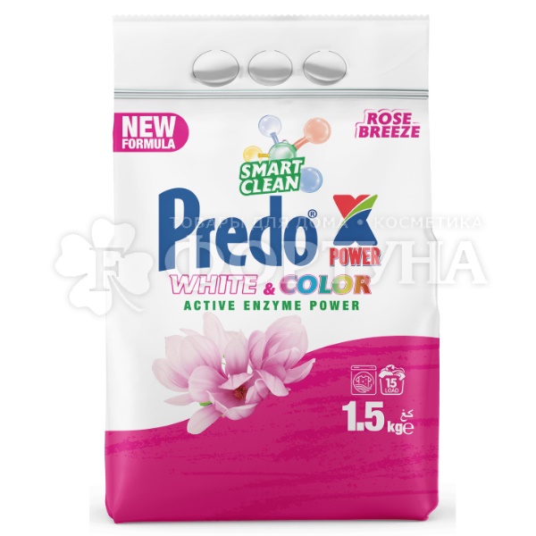 Стиральный порошок PREDOX 1500 г Роза