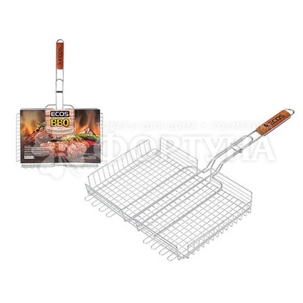 Решетка для барбекю ECOS RD-103C 40*27 глубокая