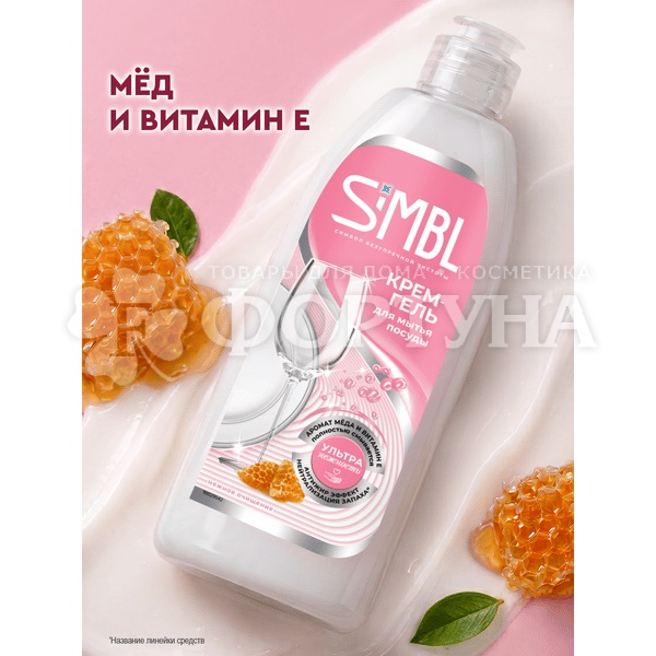 Моющее средство для посуды SIMBL 450 мл Аромат меда
