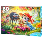 Пазл 60 деталей Муха-Цокотуха