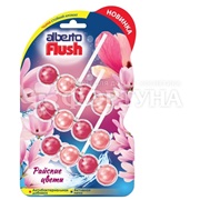 Чистящее средство Alberto Flush 3*55 для туалета Райские цветы