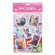 Наклейки Умка Коты