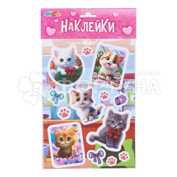 Наклейки Умка Коты